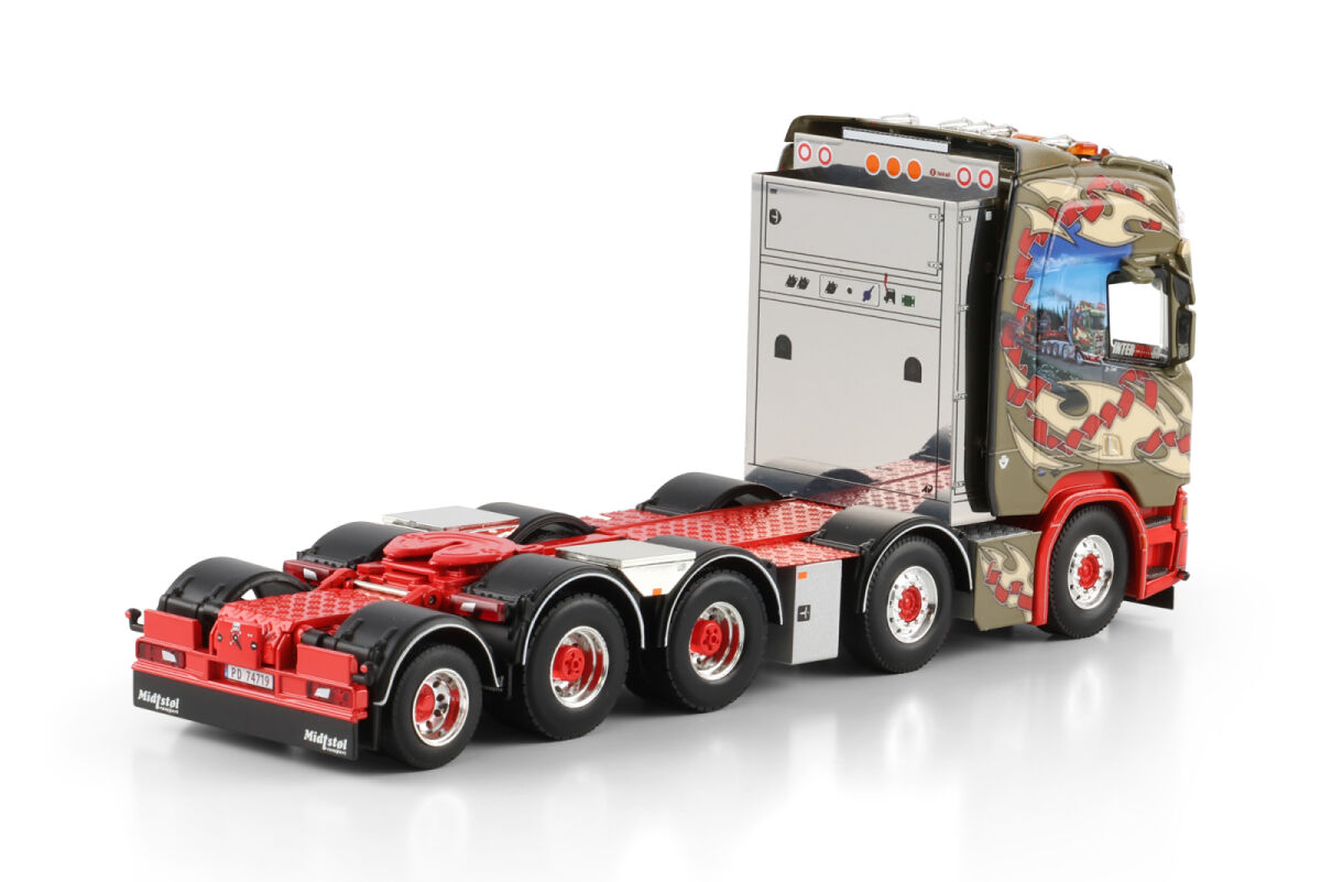 01-5316 -WSI - Scania R Highline CR20H 8x4 Zugmaschine mit Zusatzachse " Midstol"